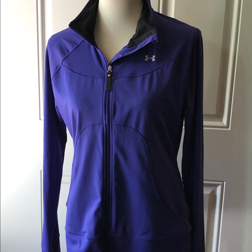 Under Armour Zip up Purple Jacket